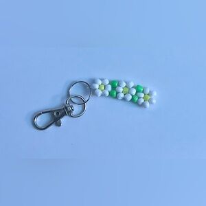 Colorful Beaded Keychain